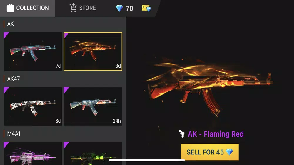 Tangkapan skrin Crate Simulator for Fire game